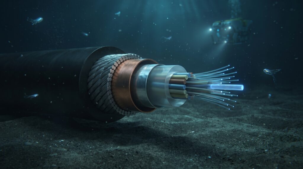 submarine cables repair ship ocean infrastructure