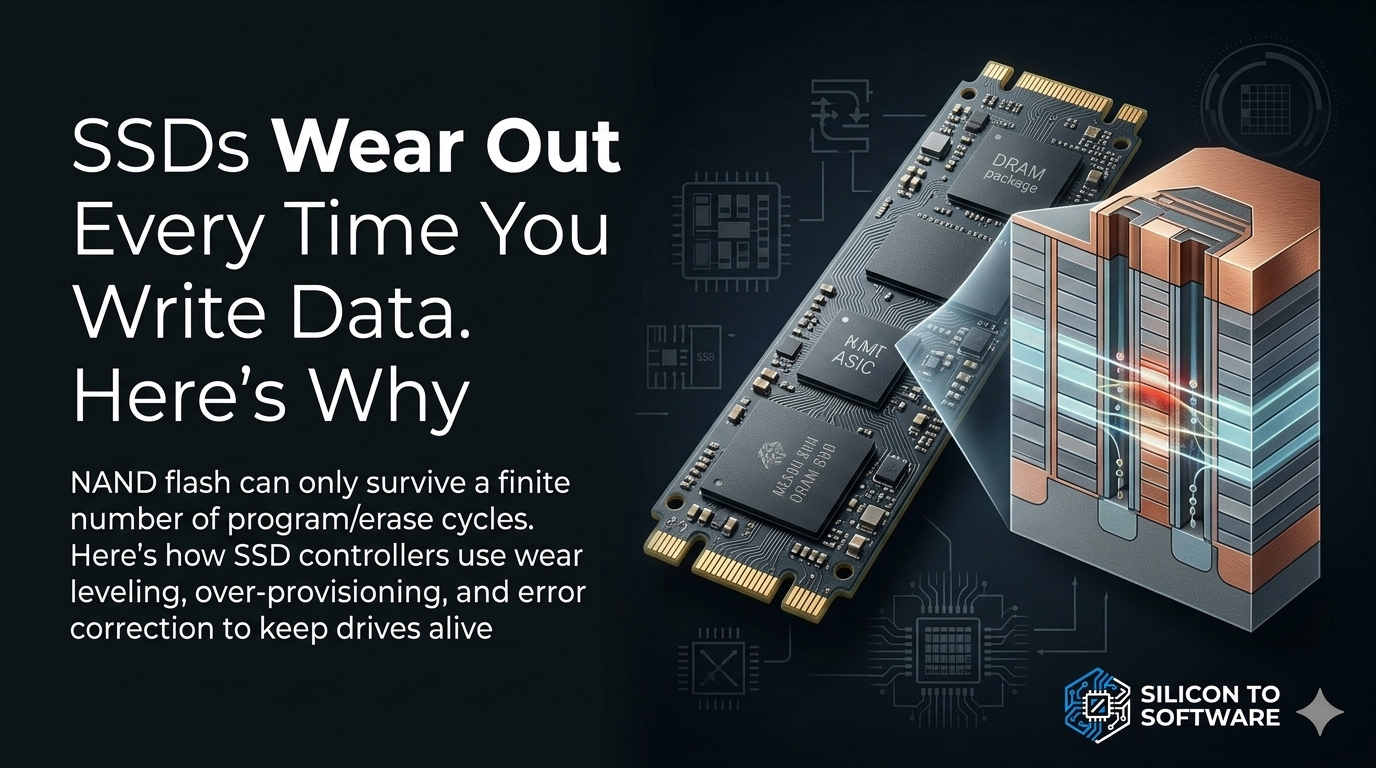 SSDs Wear Out Every Time You Write Data. Here’s Why